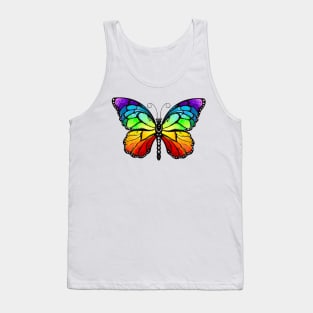 Rainbow monarch butterfly ( Butterflies ) Rainbow butterfly Tank Top